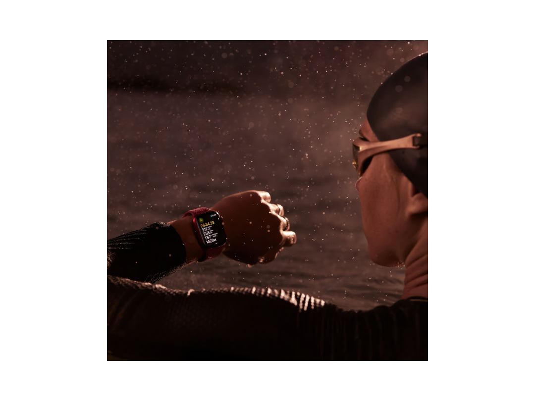 ساعة Apple Watch Series 9 GPS، هيكل من الألومنيوم باللون الليلي مع حزام رياضي باللون الليلي، 45 مم، M/L، MR9A3QA/A ساعة Apple Watch Series 9 GPS، هيكل من الألومنيوم باللون الليلي مع حزام رياضي باللون الليلي، 45 مم، M/L، MR9A3QA/A